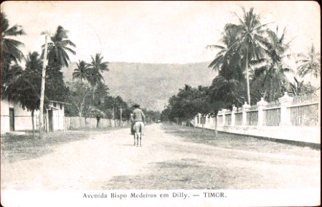 JRD - Avenida Bispo Medeiros em Dilly - Timor photo