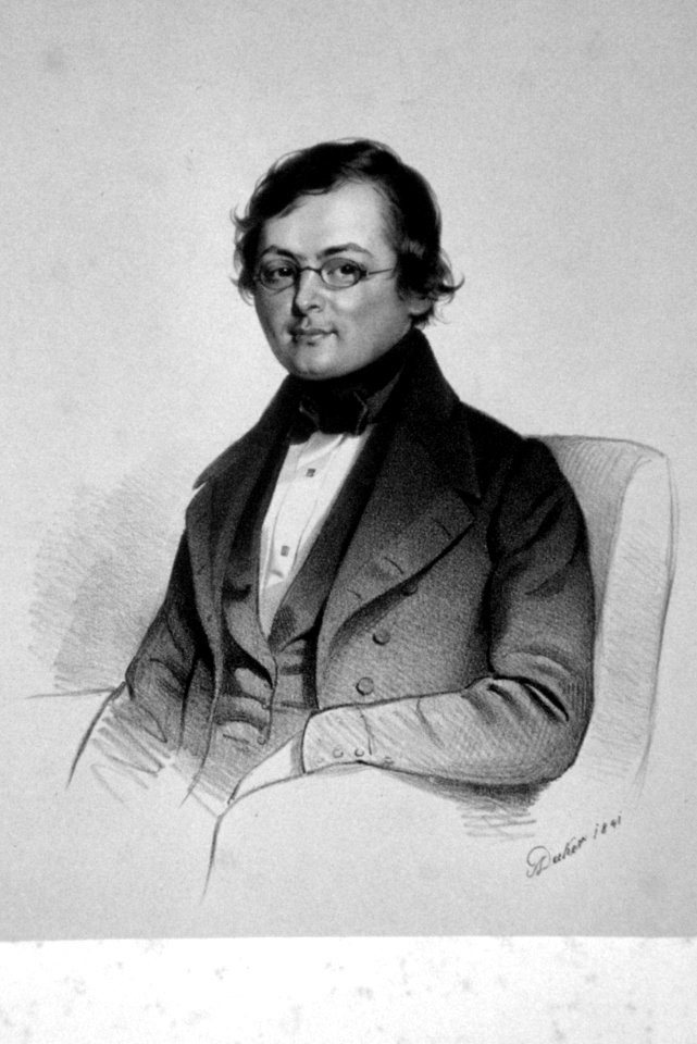 Josef Skoda Decker Litho