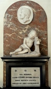 Joseph Tuerlinckx - Memorial for Jacobi Sturm in the Chapel Church, Brussels