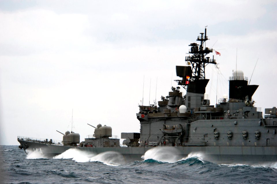 JS Kurama in the Pacific Ocean 01