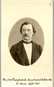 Josef Tichatscheck, porträtt - SMV - H8 134