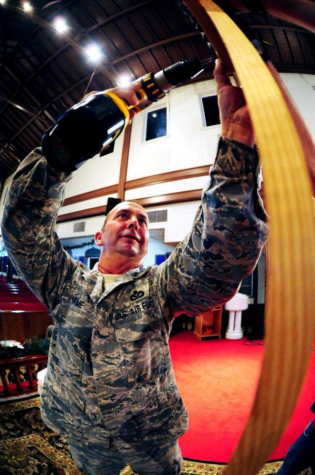 JTF-GTMO senior enlisted leader holiday decorations 111201-N-RF645-165