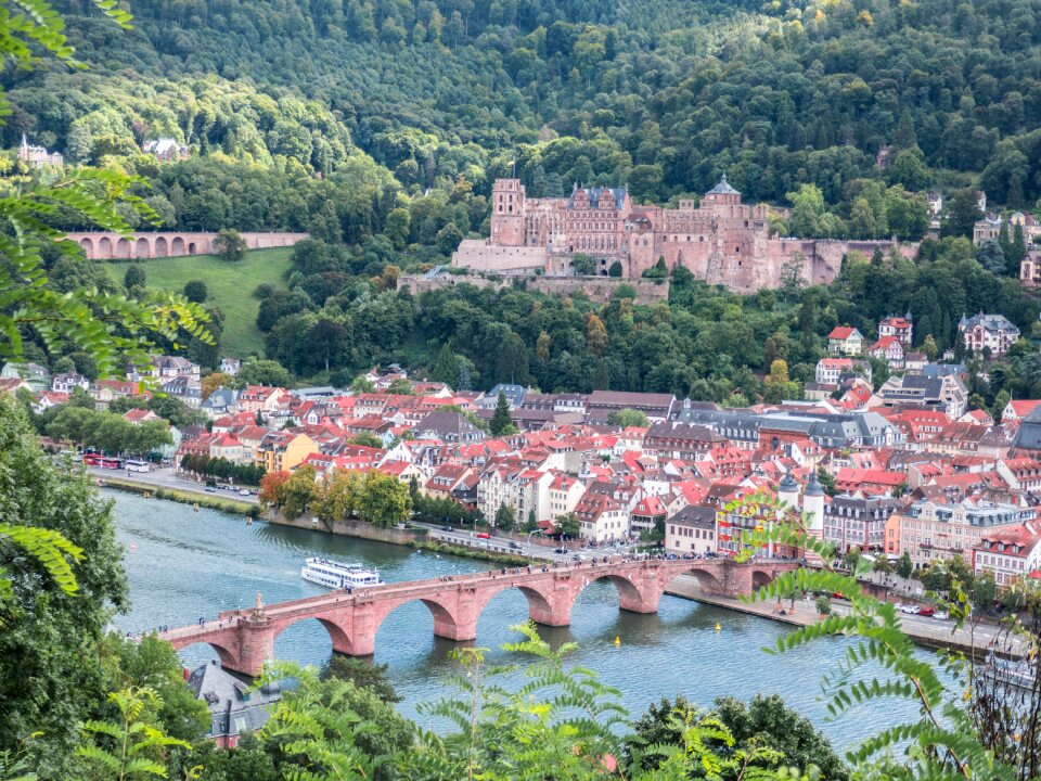 Heidelberg heidelberger schloss historical city