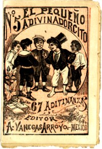 José Guadalupe Posada, El pequeño adivinadorcito, chapbook cover, ca. 1900