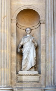 Jouffroy Sculpture Cour Carrée Louvre photo