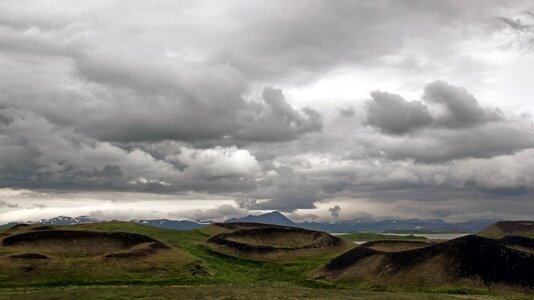 Panoramic nature landscape