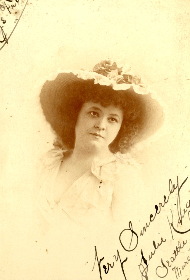 Julie Kingsley, stage actress (SAYRE 4845)
