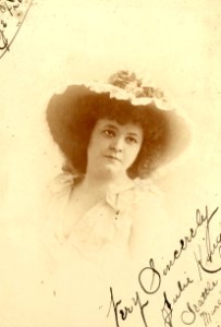Julie Kingsley, stage actress (SAYRE 4845)