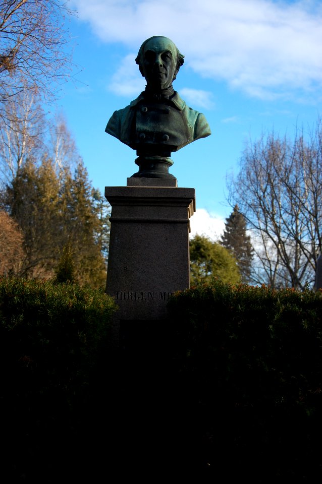 Jørgen Moe, gravminne på Vestre Aker kirkegård, Oslo, 2016-01-31, DSC 3564