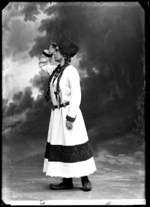 Judith Hörndahl in Arnljot at Kungliga Operan 1910 - SMV - NH048