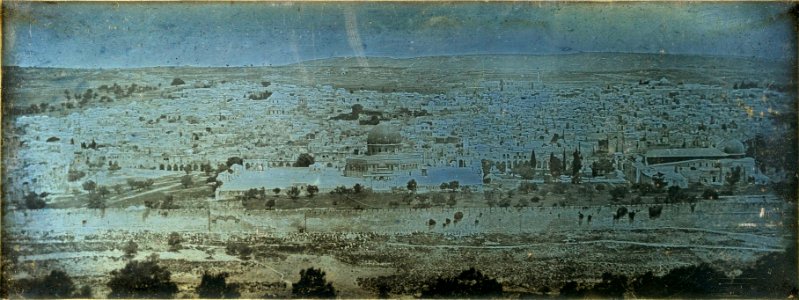 Jérusalem - vue panoramique prise du Mont des Oliviers