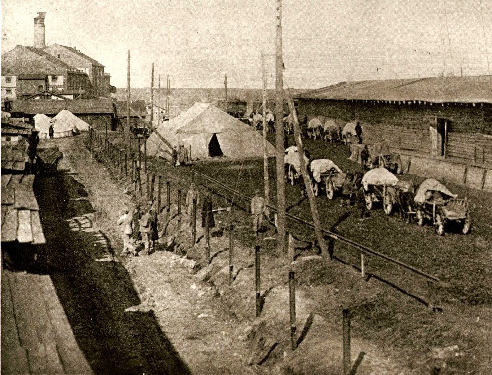 Jędrzejów - słodownia - ok. 1915