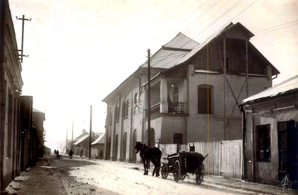 Jędrzejów. Ul. Strażacka, 1936