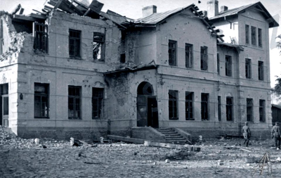 Jędrzejów. Dworzec kolejowy - IX.1939