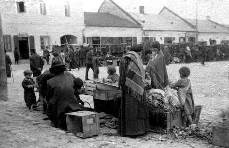 Jędrzejów. Rynek. Żydzi jędrzejowscy