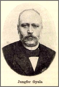 Jungfer Gyula az Iparegyesület vezetőségében, 1893