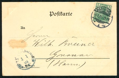 Karl F. Wunder PC Gruß aus der Anglo-American Bar, Hannover. L. Eicke Adressseite