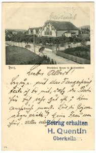 Karl F. Wunder PC Harz. 3b Deutsches Haus in Hahnenklee