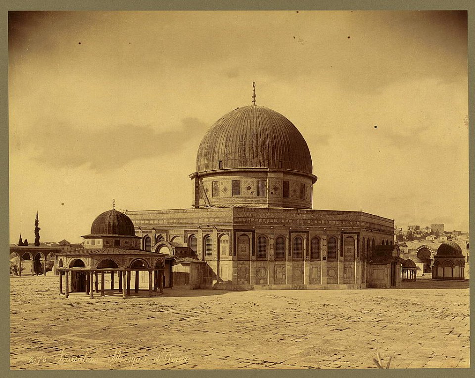 Jérusalem. Mosquée d'Omar - Bonfils. LCCN2004669831
