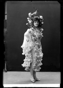 Karin Molander in Stackars Olson at Södra teatern 1907 - SMV - GM044