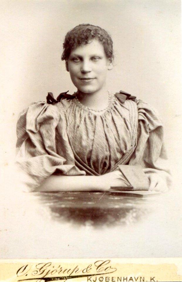 Karen Andersen of Copenhagen c 1882