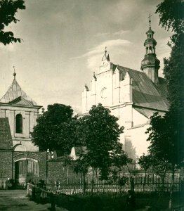 Jędrzejów. Kościół parafialny, 1926 photo