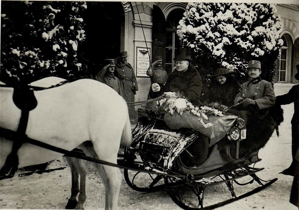 Karl I. und Zita in Innsbruck, 19.1.1917 (BildID 15551155)