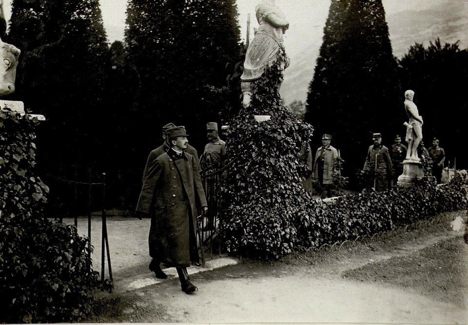 Karl I. besucht Folgaria (Vielgereuth), 15.5.1917 (BildID 15552891)