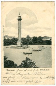 Karl F. Wunder PC 0594 Hannover. Waterloosäule