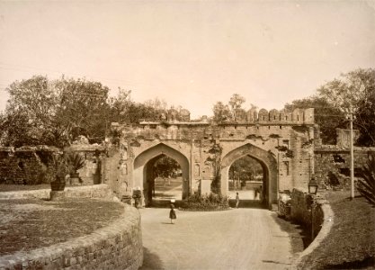 Kashmiri Gate, Delhi in the 1890s photo