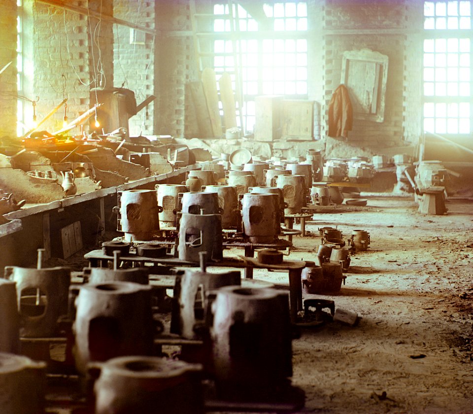 Kasli Iron Works by Sergey Prokudin-Gorskiy