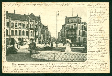 Karl F. Wunder PC 0639 Hannover Hildesheimerstraße. Bildseite