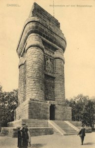 Kassel, Hessen - Bismarcksäule auf dem Brasselsberge (Zeno Ansichtskarten)
