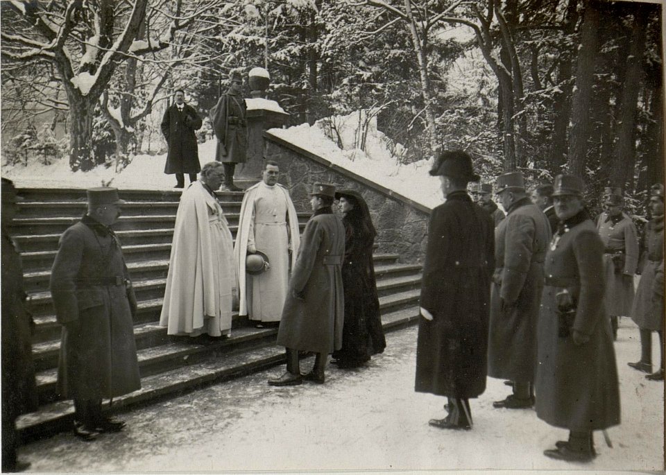 Karl I. und Zita in Innsbruck, 19.1.1917 (BildID 15551148)