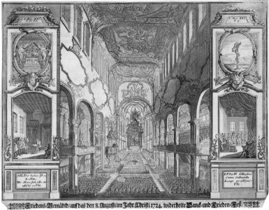 Karl Remshard Friedens-Gemähld 1724 Barfüßerkirche Augsburg