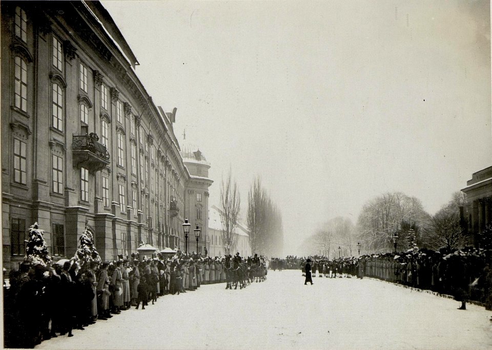 Karl I. und Zita in Innsbruck, 19.1.1917 (BildID 15551099)