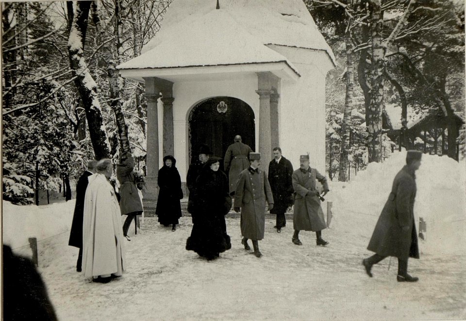 Karl I. und Zita in Innsbruck, 19.1.1917 (BildID 15551127)