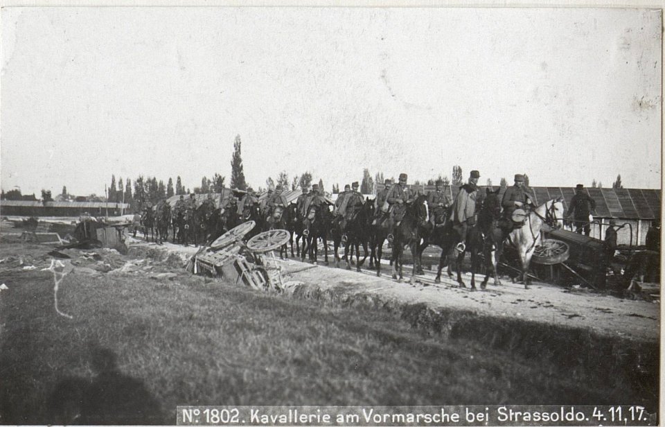 Kavallerie am Vormarsche bei Strassoldo.4.11.17. (BildID 15609041)