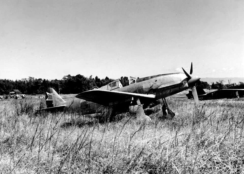 Kawasaki Ki-61 at Kengun airfield 1945
