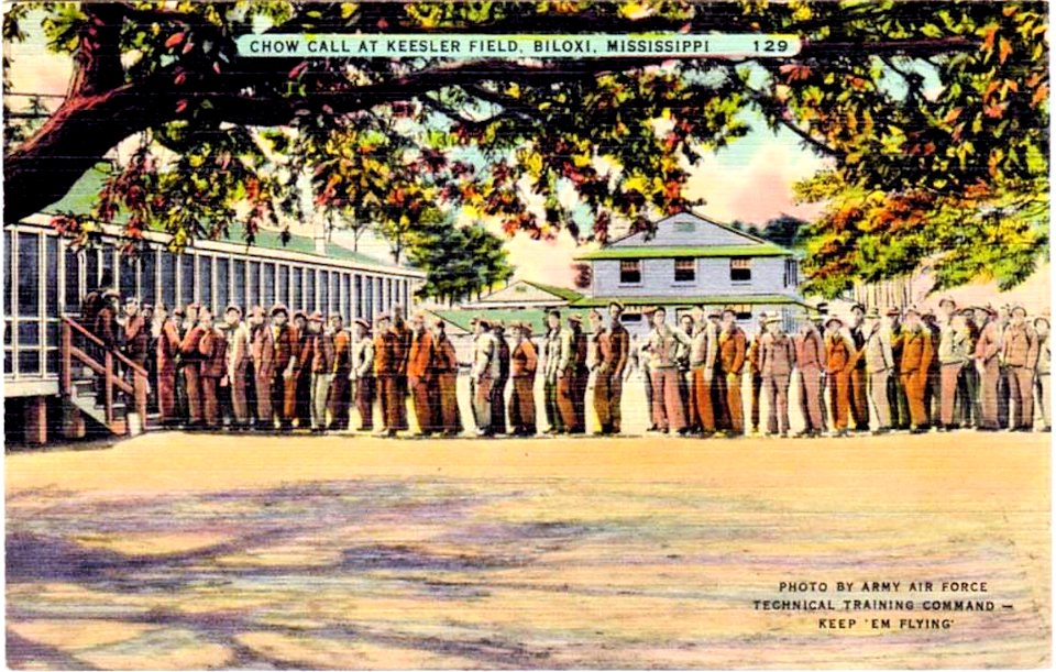 Keesler Field - Chow Line