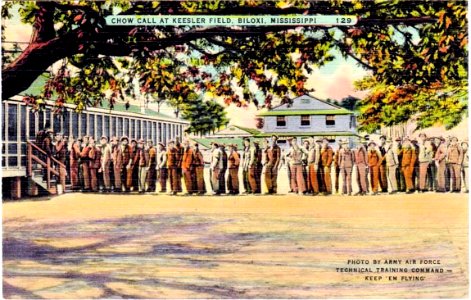 Keesler Field - Chow Line