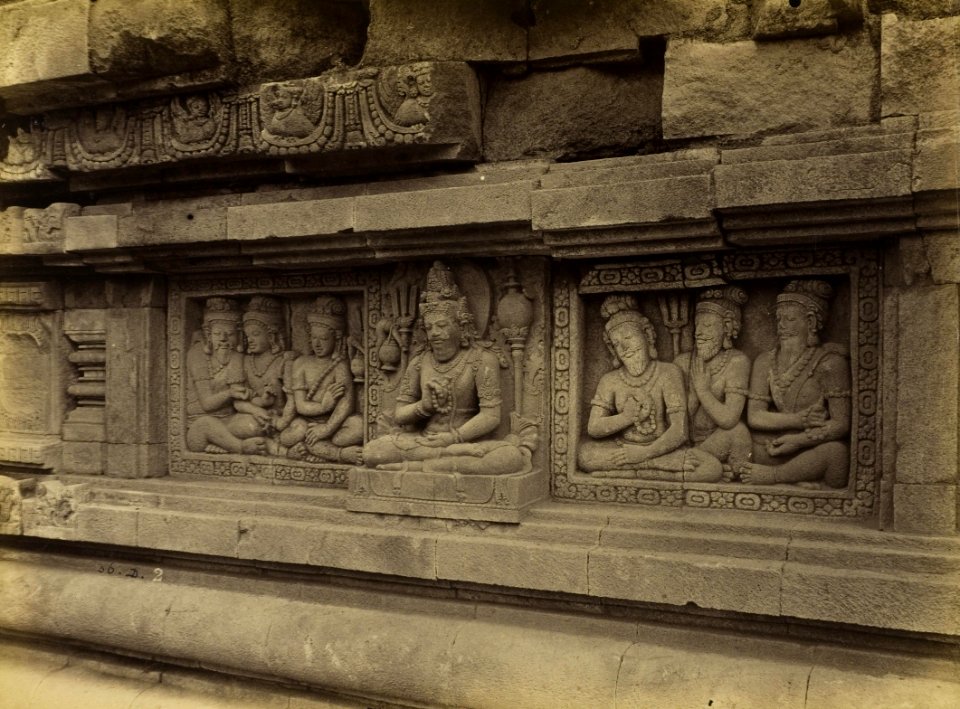 KITLV 40257 - Kassian Céphas - Tjandi Prambanan - 1889-1890