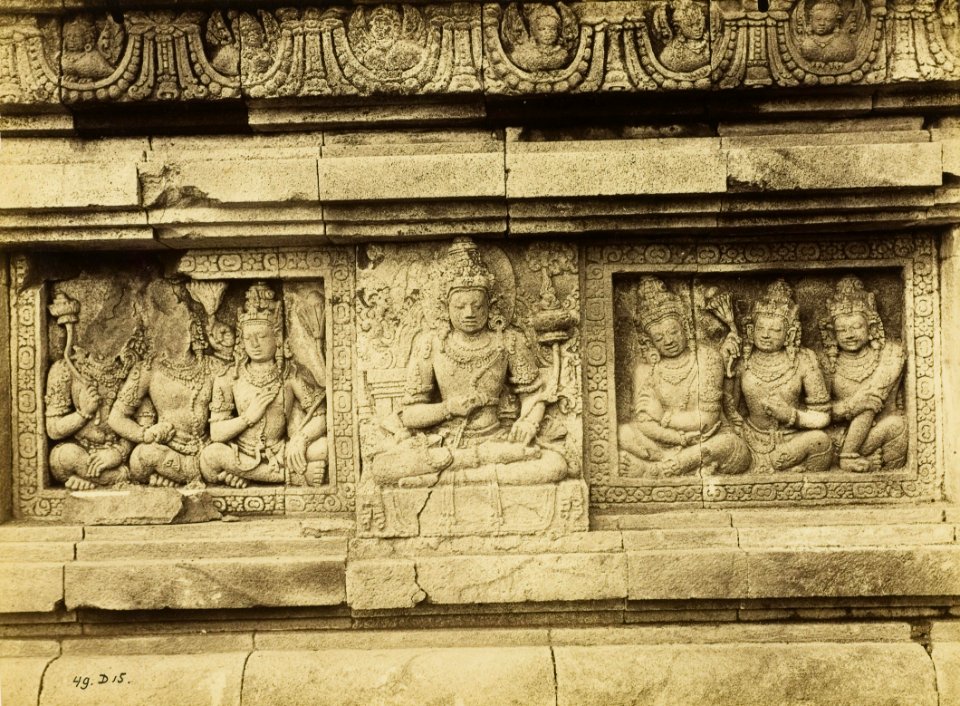 KITLV 40269 - Kassian Céphas - Tjandi Prambanan - 1889-1890