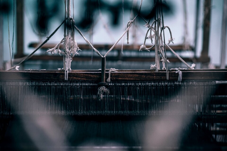 Tie industrial blue industry