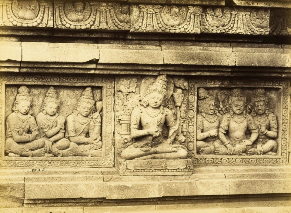KITLV 40265 - Kassian Céphas - Tjandi Prambanan - 1889-1890