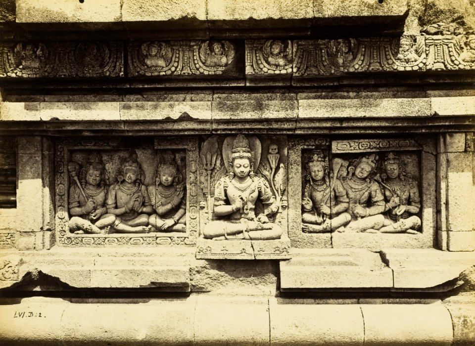KITLV 40275 - Kassian Céphas - Tjandi Prambanan - 1889-1890
