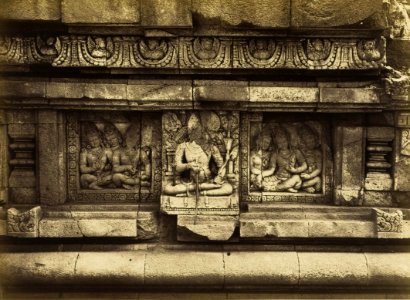 KITLV 40261 - Kassian Céphas - Tjandi Prambanan - 1889-1890