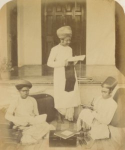 KITLV 87166 - William Johnson - Accountants in Bombay, British India - Before 1860