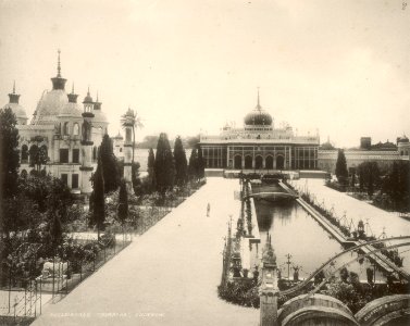 KITLV 377959 - Clifton and Co. - Hussainabad Imambara or Chhota Imambara at Lucknow in India - Around 1890