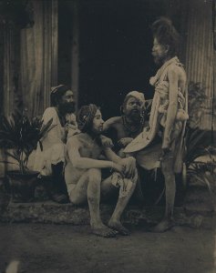 KITLV 87148 - William Johnson - Hindu men in British India - Before 1860